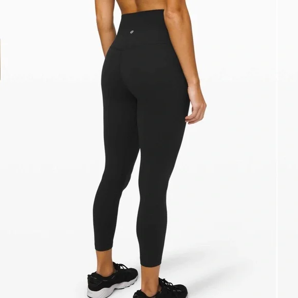 Women’s Lululemon Align lot W5CT3S black & teal W5AYNS size 2 leggings - Picture 3 of 15